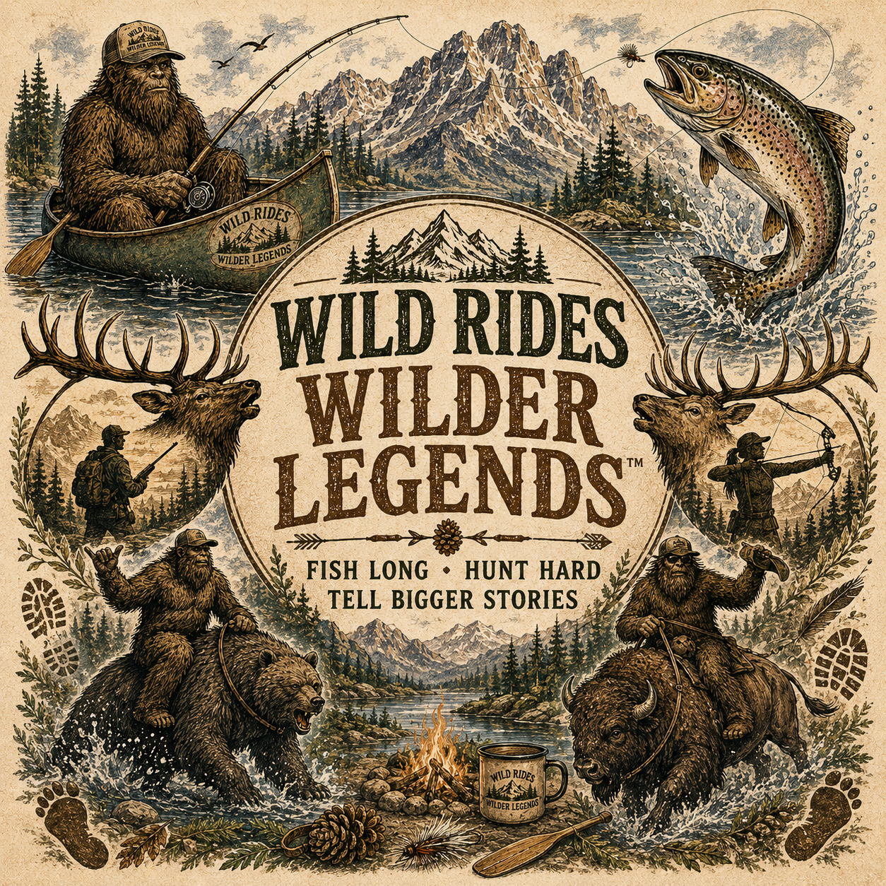 Wild Rides, Wilder Legends