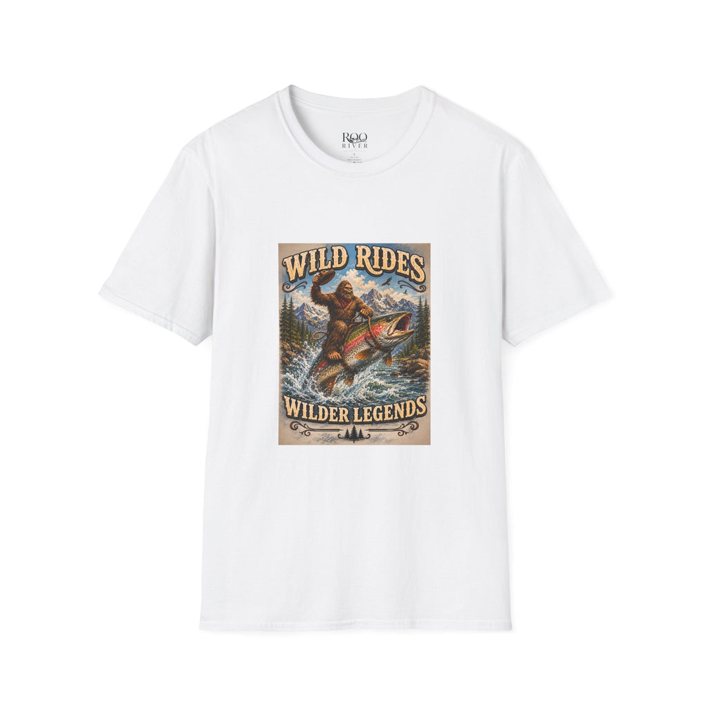 Wild Rides, Wilder Legends Trout Rider T-Shirt