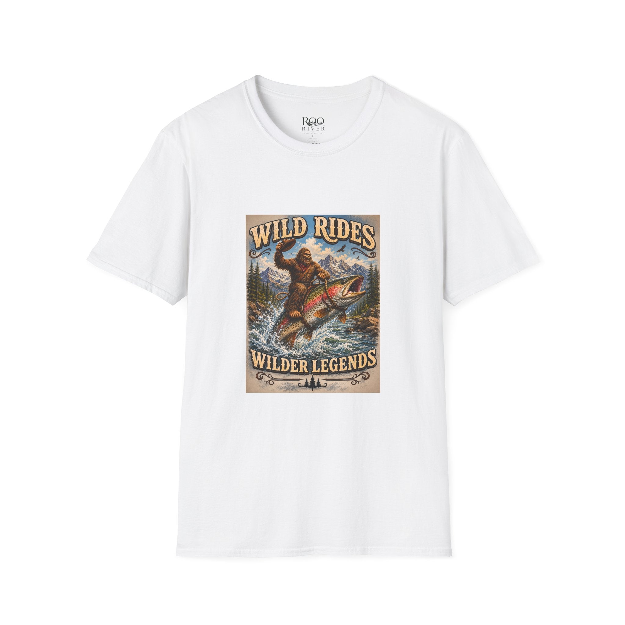 Wild Rides, Wilder Legends Trout Rider T-Shirt