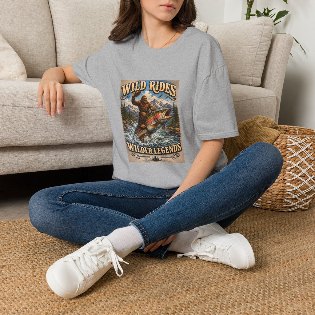 Wild Rides, Wilder Legends Trout Rider T-Shirt