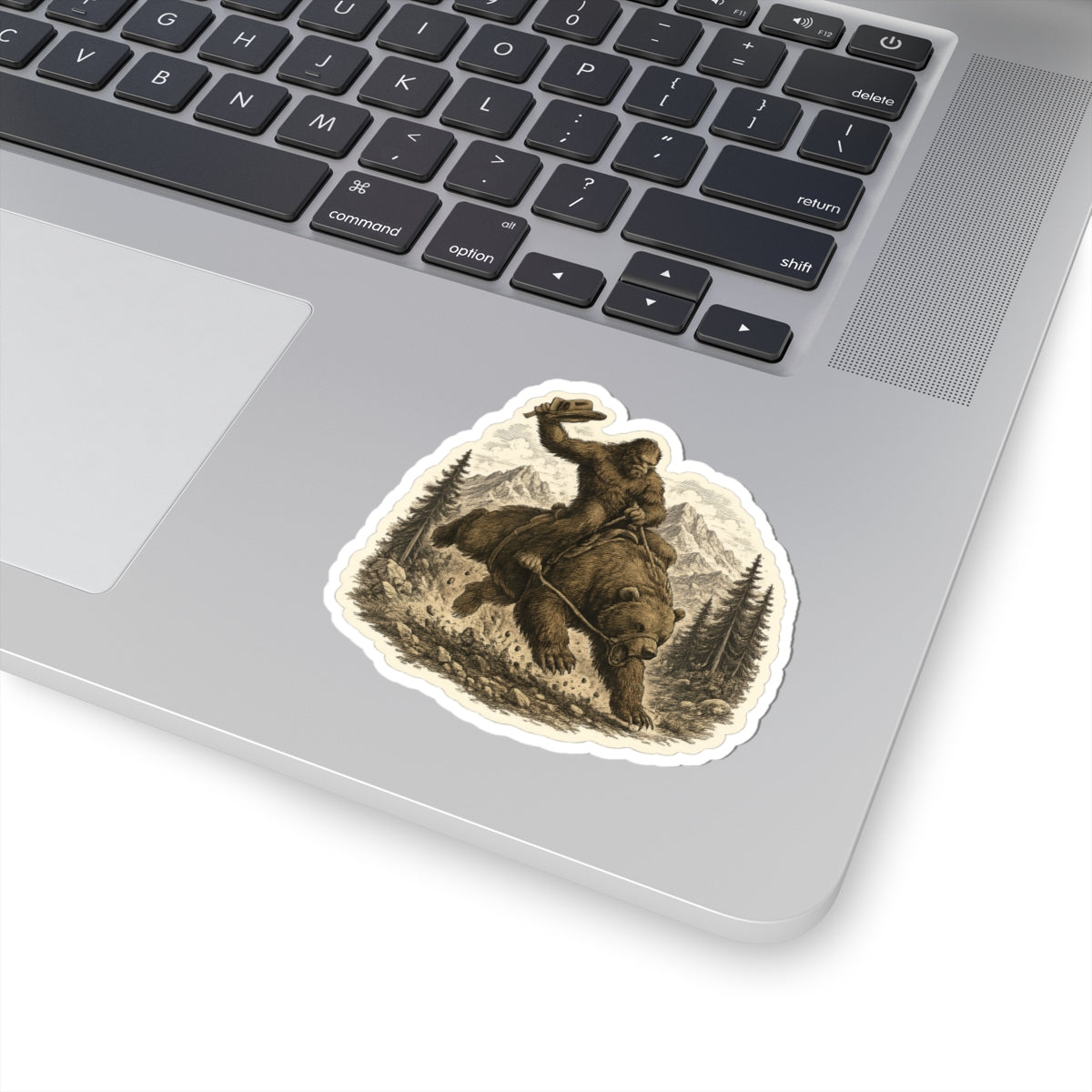Sasquatch Wild rides. Wilder legends. Sticker