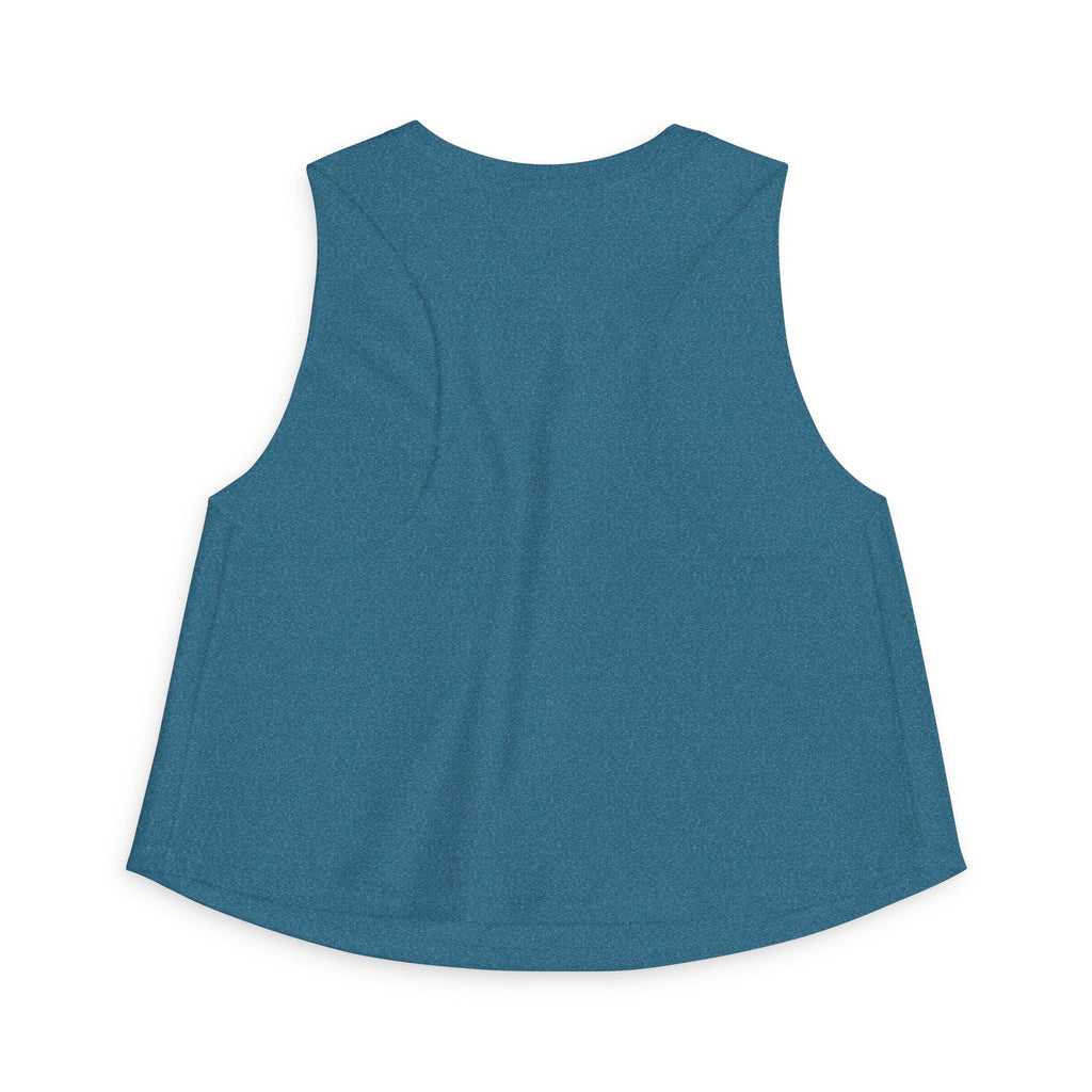 Bloom Wild Floral Crop Top — Women's Vintage Wildflower Tank