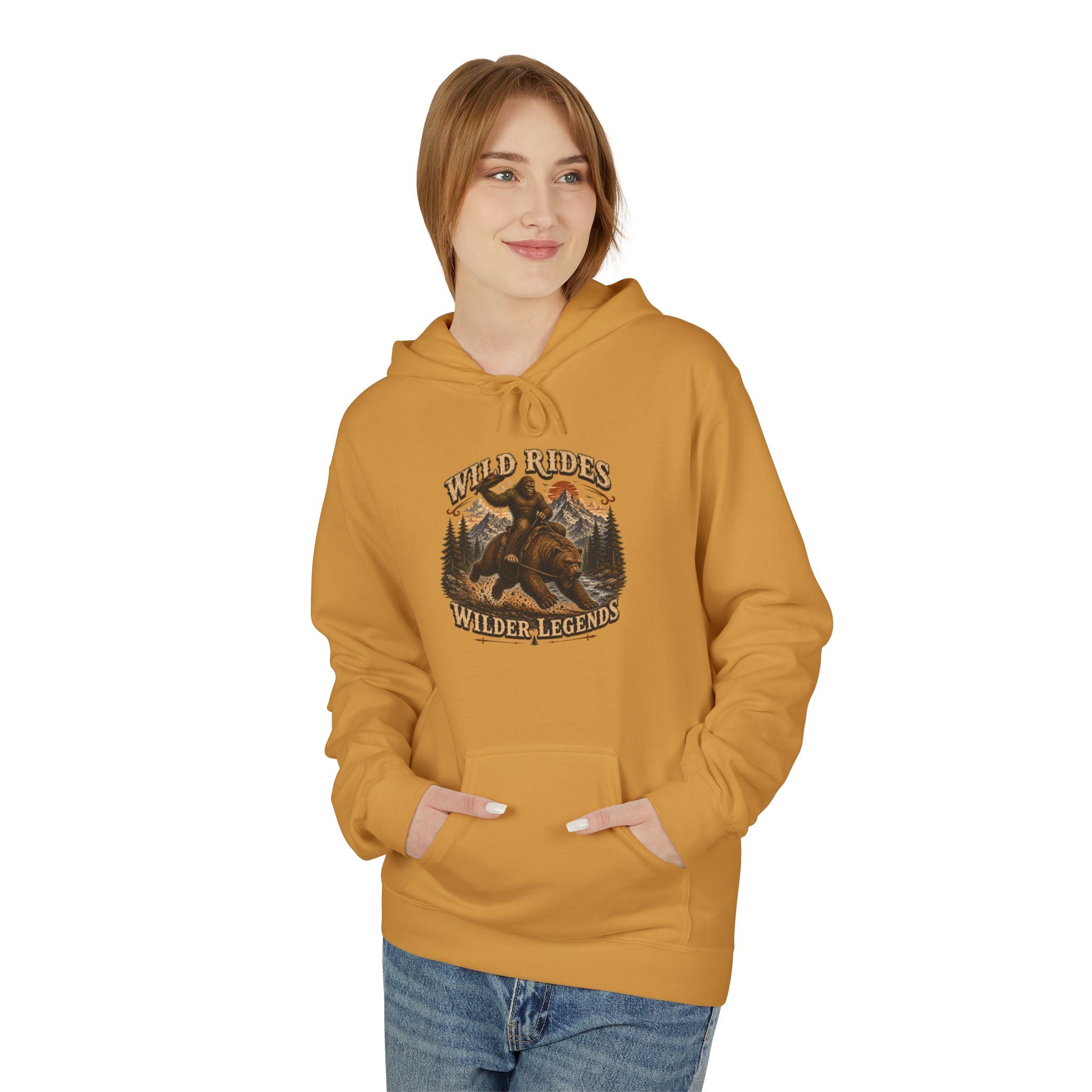 Wild Ridge Wilder Legend Hoodie - Montana Original Outdoor Graphic Pullover
