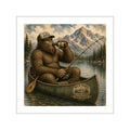 Copy of Wild Rides, Wilder Legends Canoe Country Sticker — Outdoorsy Bigfoot Lake Camping Decal