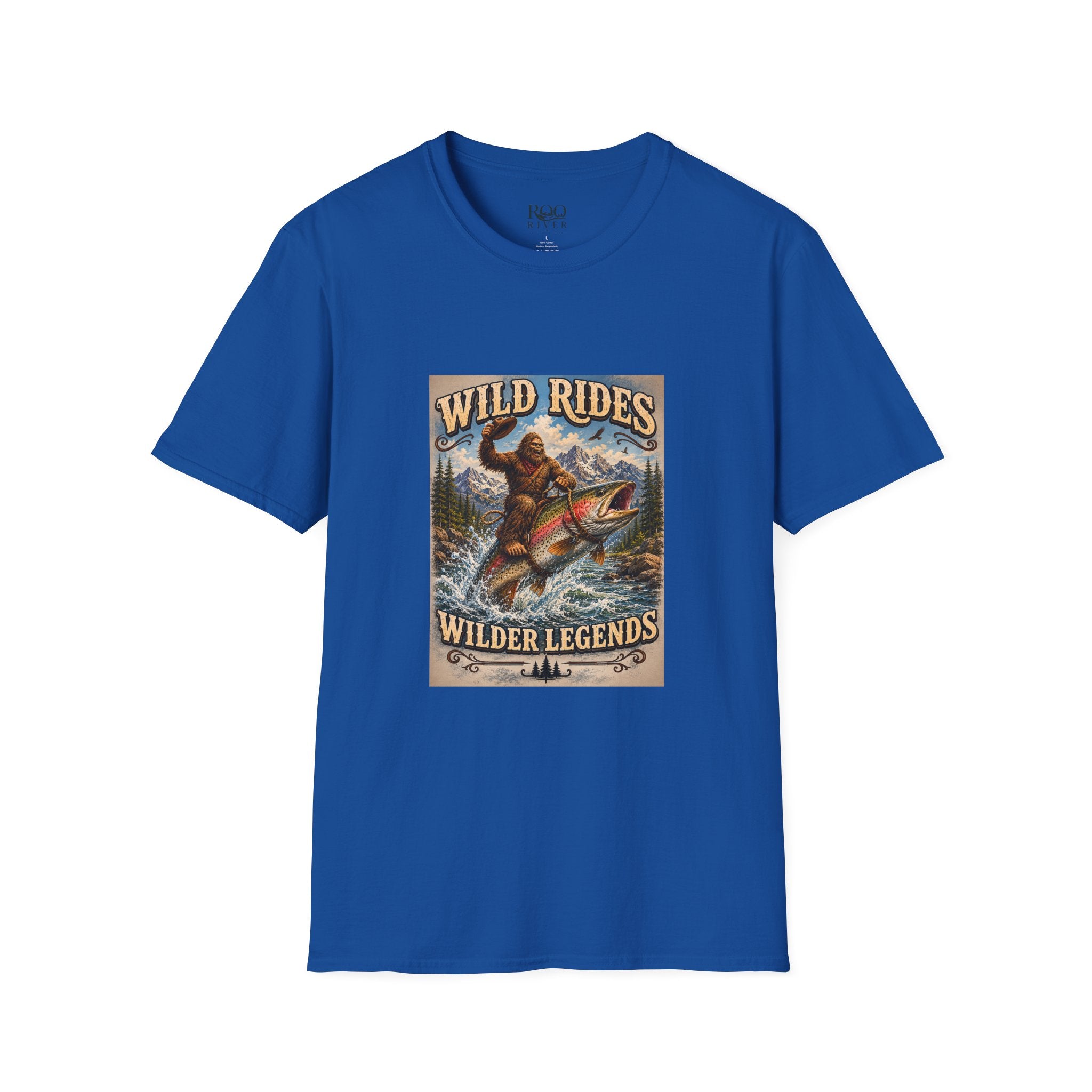 Wild Rides, Wilder Legends Trout Rider T-Shirt