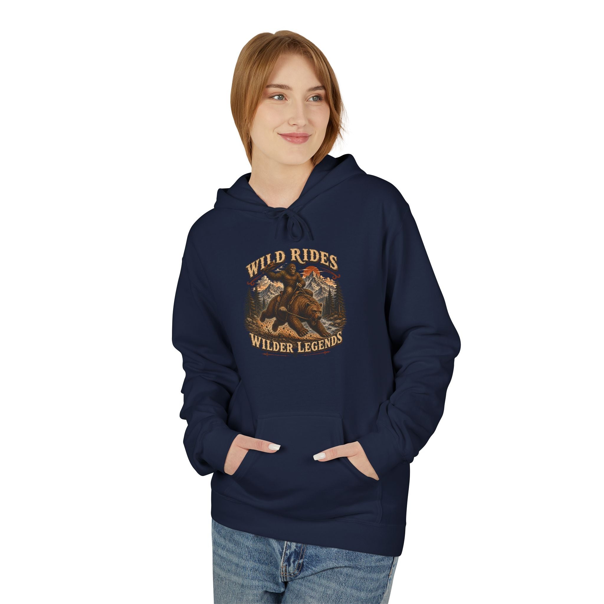 Wild Ridge Wilder Legend Hoodie - Montana Original Outdoor Graphic Pullover