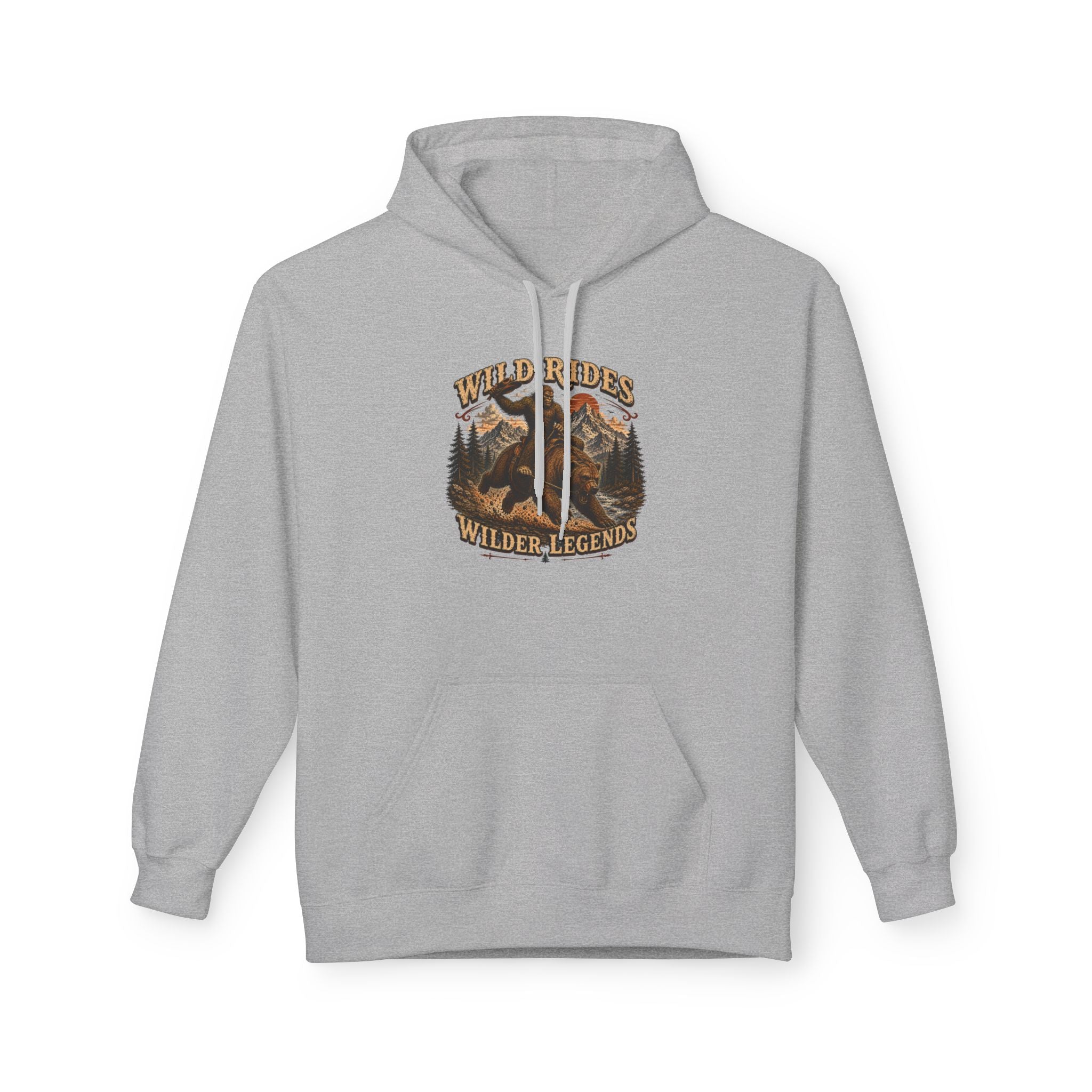Wild Ridge Wilder Legend Hoodie - Montana Original Outdoor Graphic Pullover