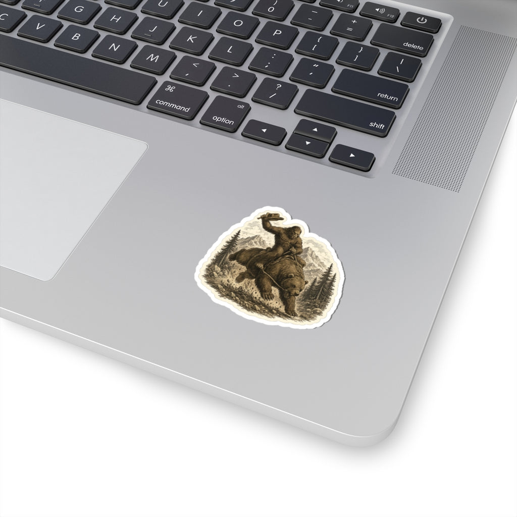 Sasquatch Wild rides. Wilder legends. Sticker