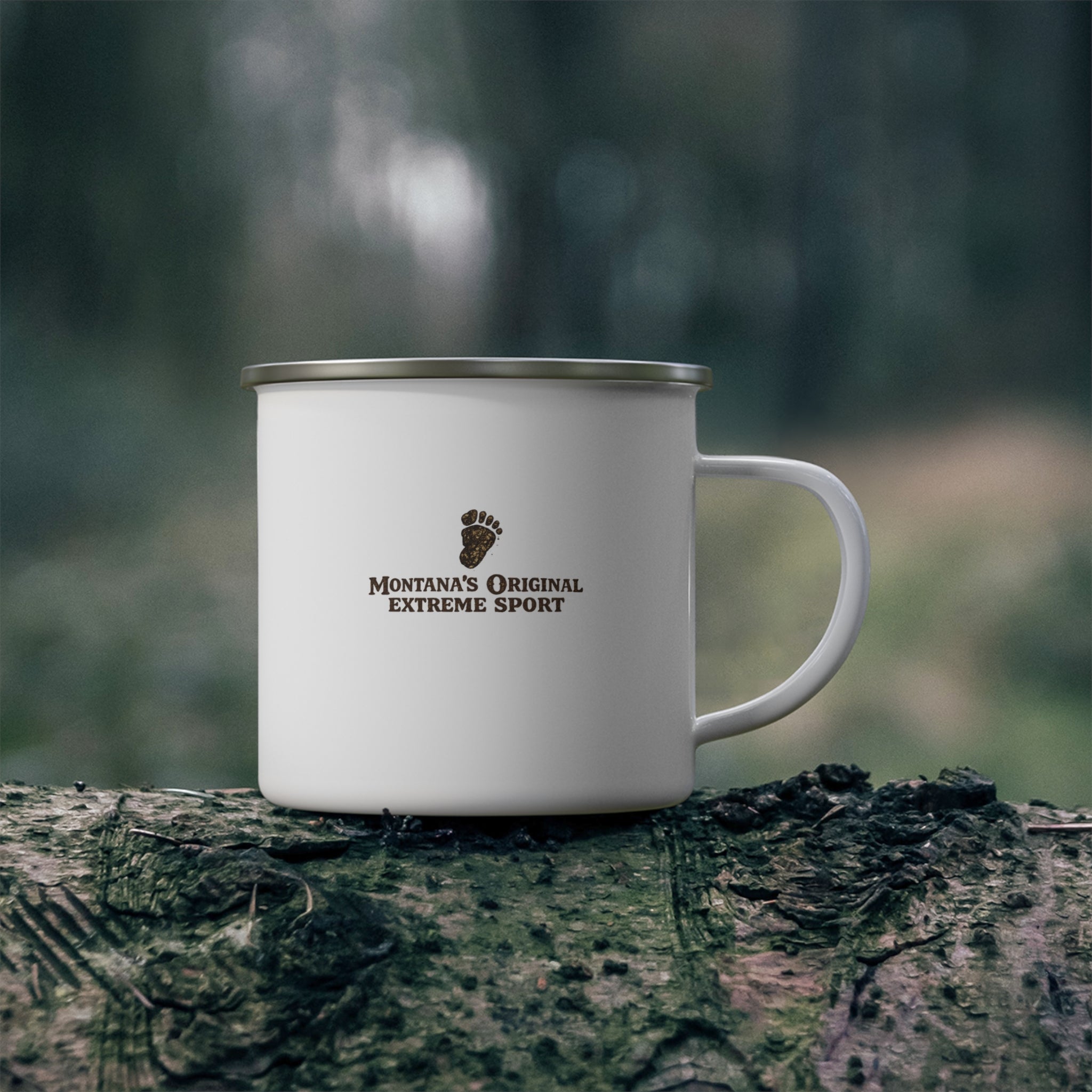 Enamel Camping Mug — Wild Rides, Wilder Legends - Coffee Mug