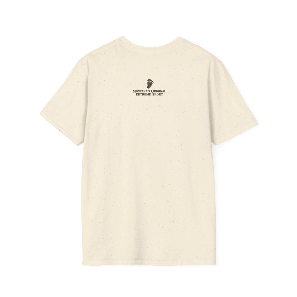 Wild Rides T-Shirt — Bigfoot Riding Bear Vintage Graphic