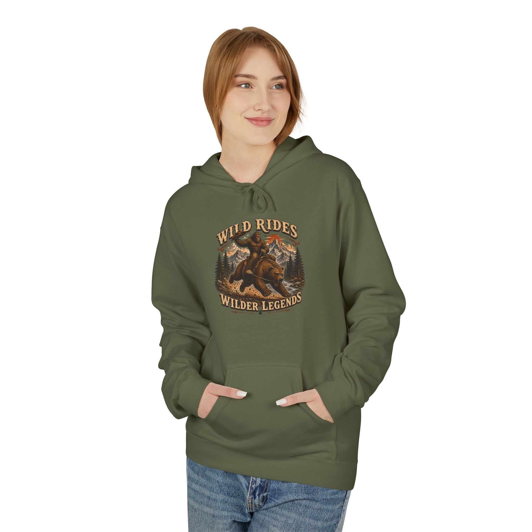 Wild Ridge Wilder Legend Hoodie - Montana Original Outdoor Graphic Pullover