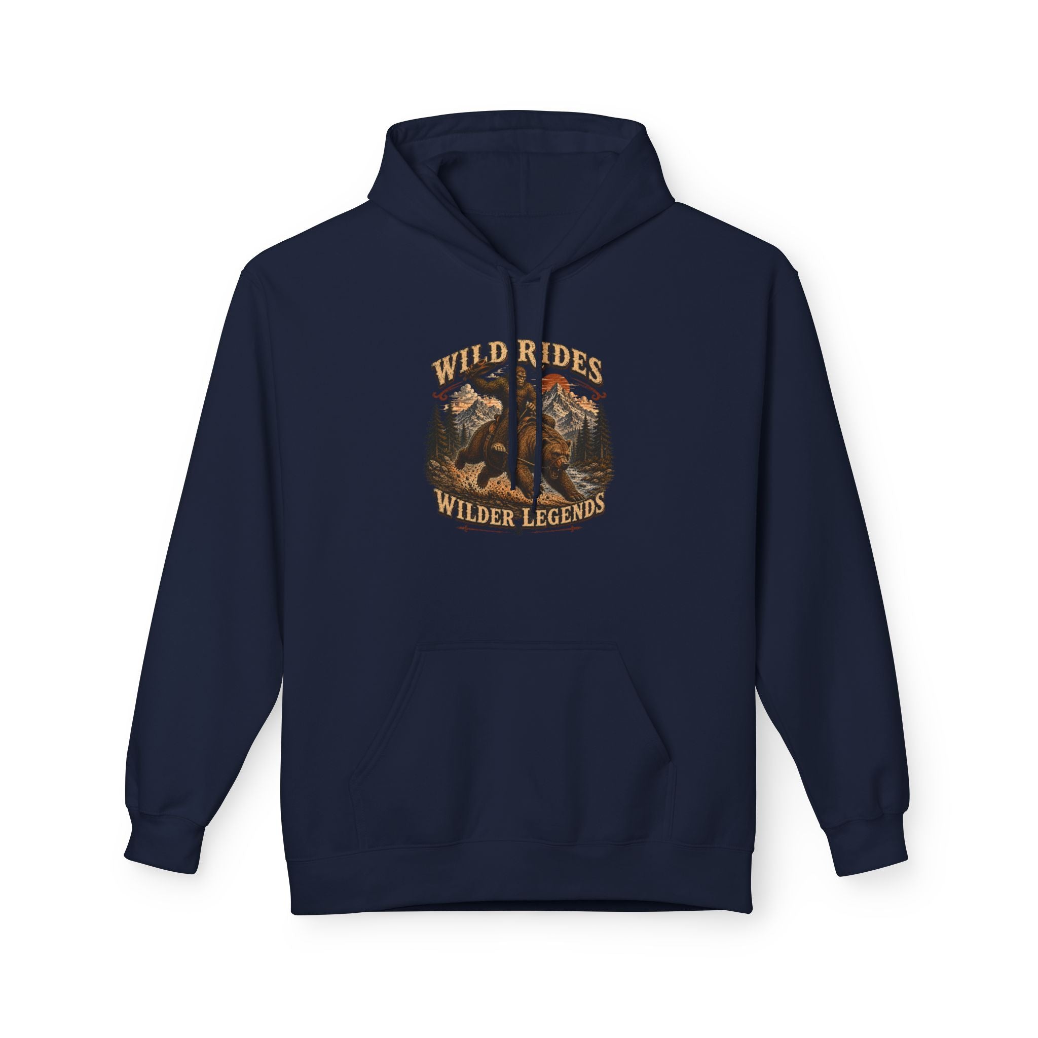 Wild Ridge Wilder Legend Hoodie - Montana Original Outdoor Graphic Pullover