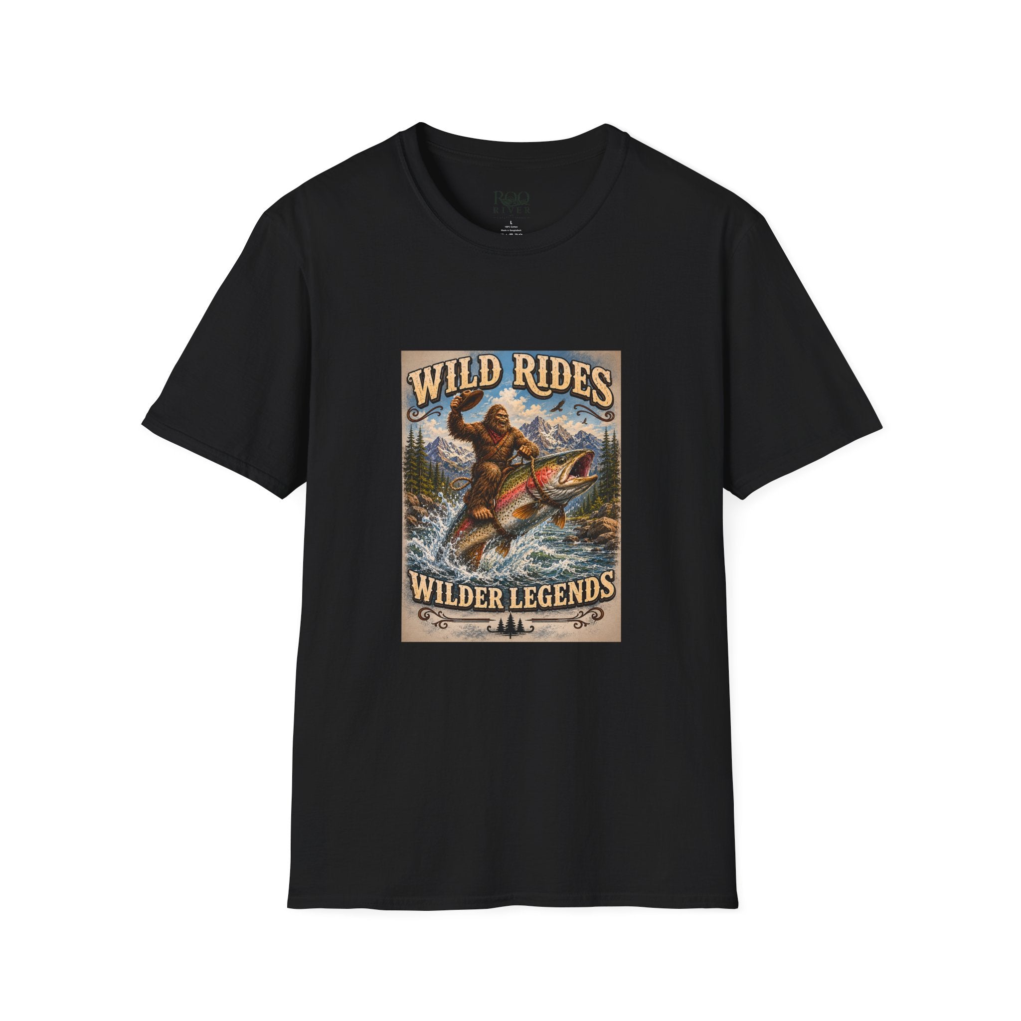 Wild Rides, Wilder Legends Trout Rider T-Shirt