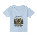 Toddler T-Shirt — Little Dude, Legendary Since Day One (Cute Outdoor Baby Tee, Gift for Newborns & First Birthdays)