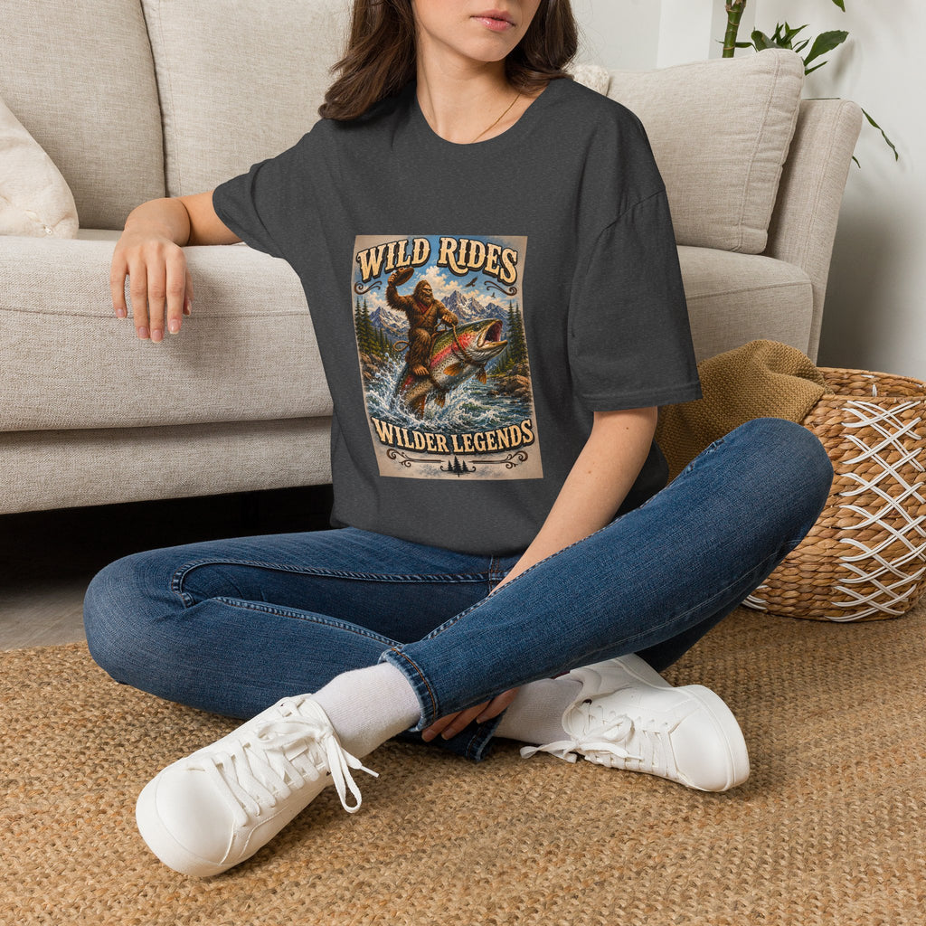 Wild Rides, Wilder Legends Trout Rider T-Shirt