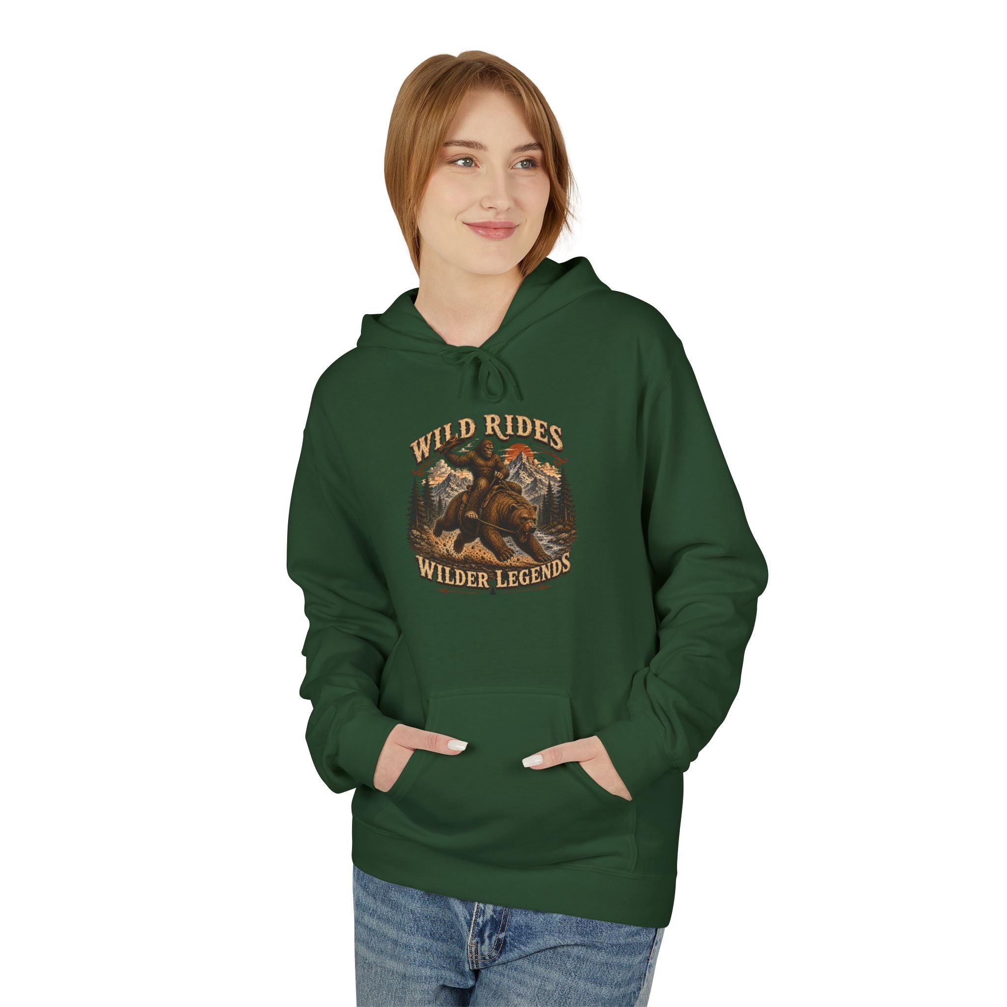 Wild Ridge Wilder Legend Hoodie - Montana Original Outdoor Graphic Pullover