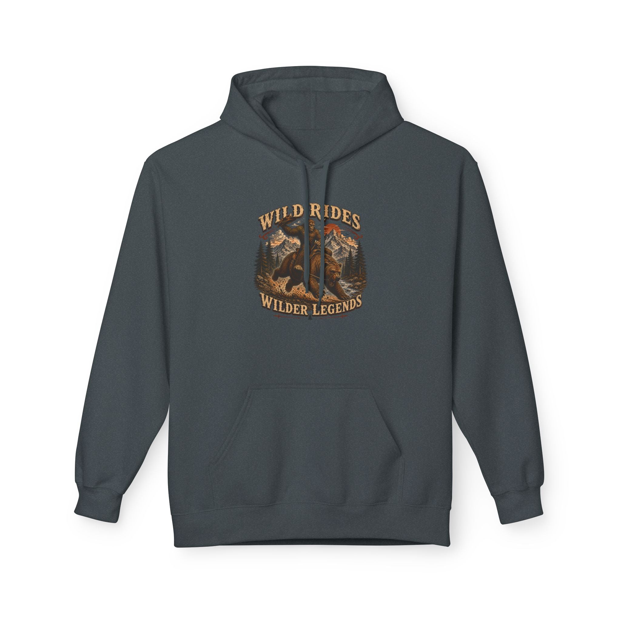 Wild Ridge Wilder Legend Hoodie - Montana Original Outdoor Graphic Pullover