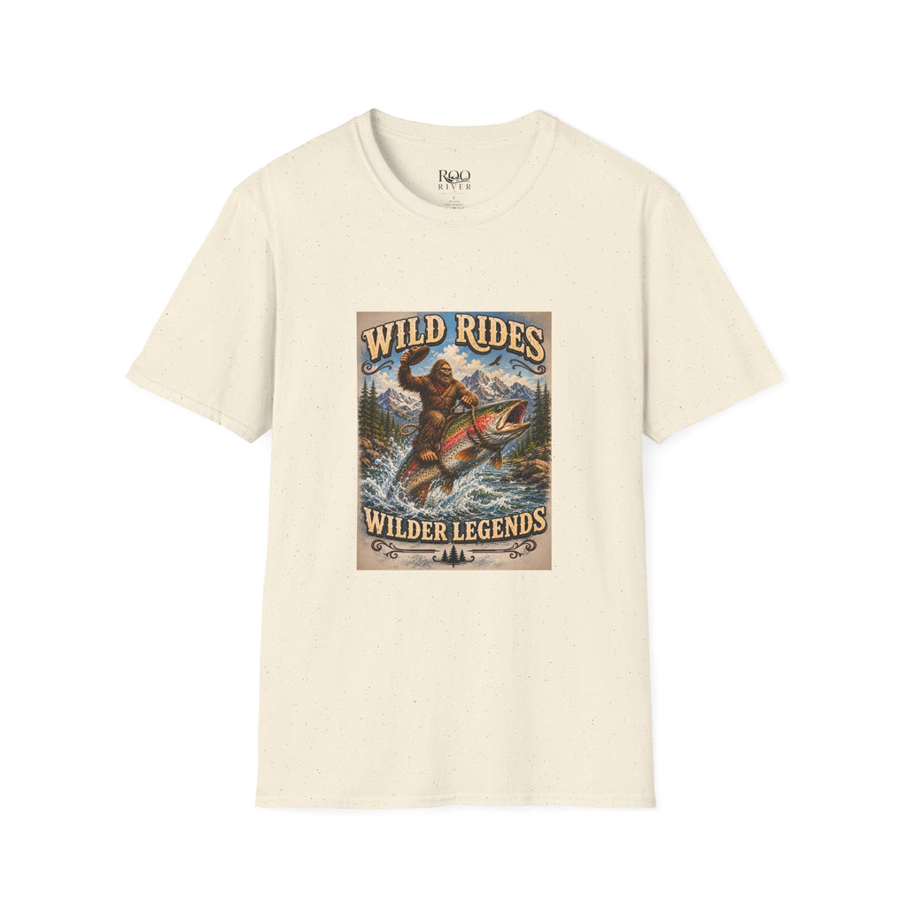Wild Rides, Wilder Legends Trout Rider T-Shirt