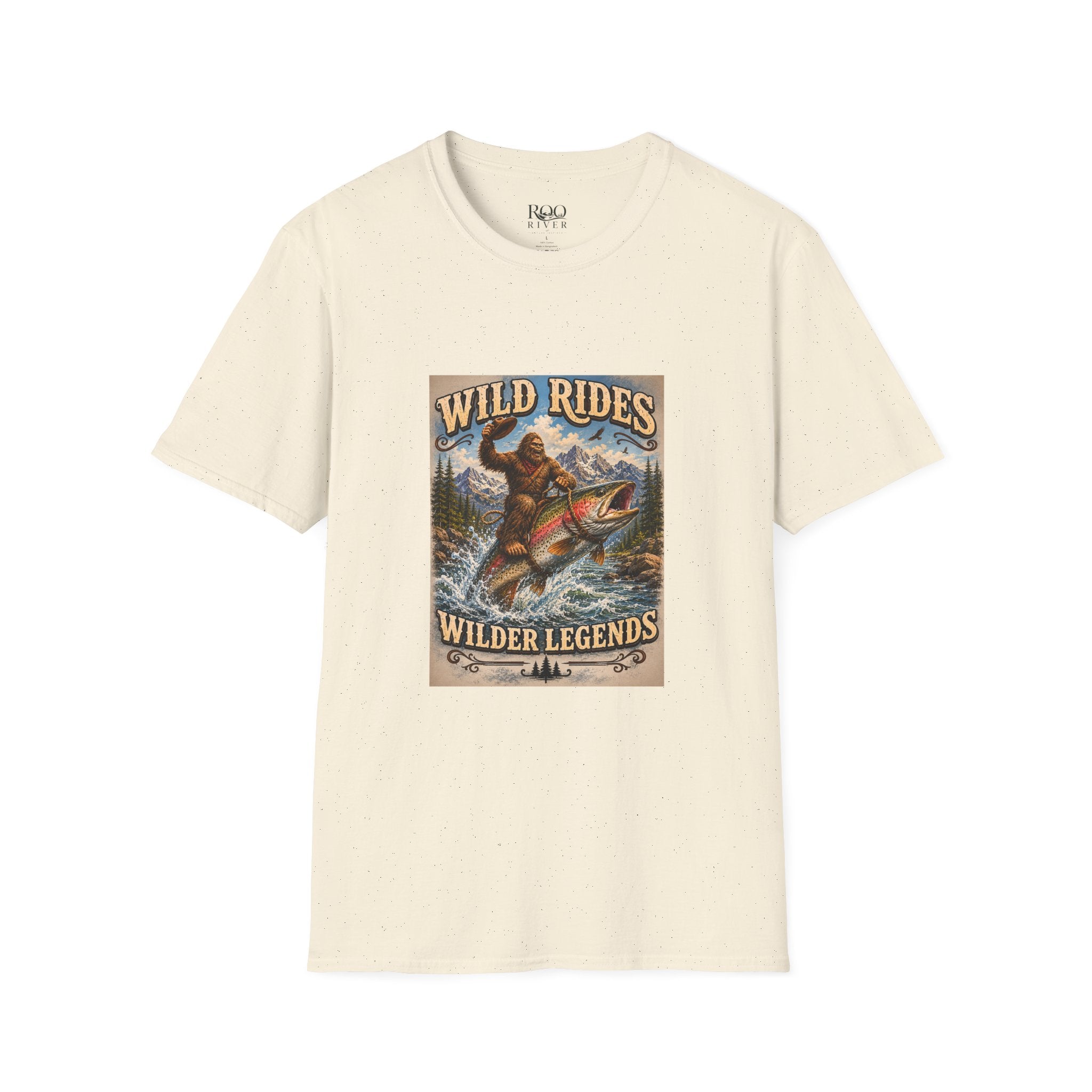 Wild Rides, Wilder Legends Trout Rider T-Shirt