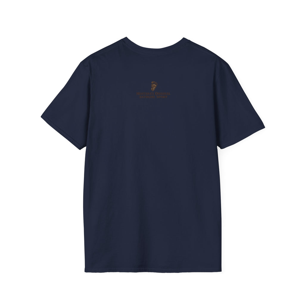 Wild Rides T-Shirt — Bigfoot Riding Bear Vintage Graphic