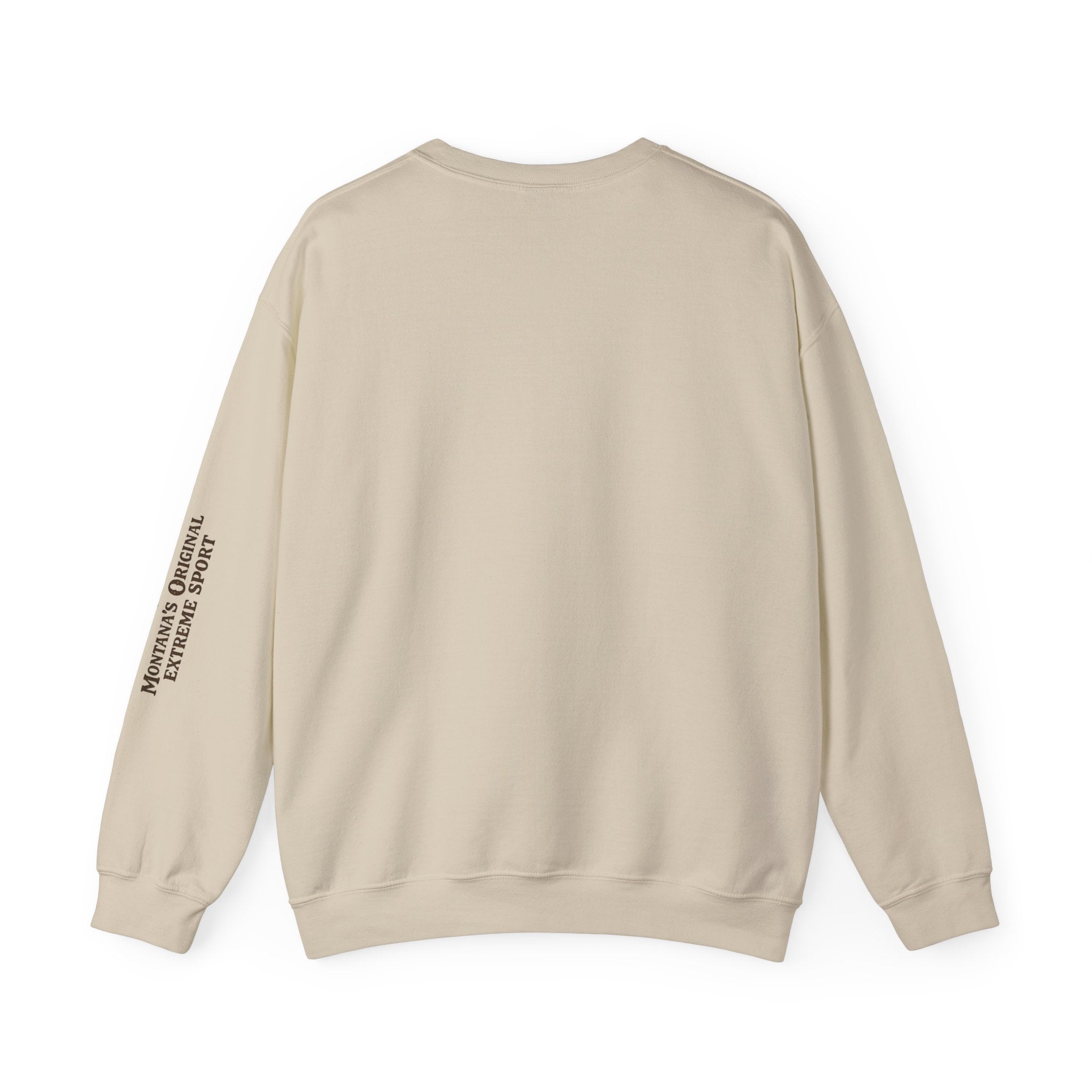 Wild Rides, Wilder Legends Crewneck Sweatshirt — Vintage Bear Rider Graphic