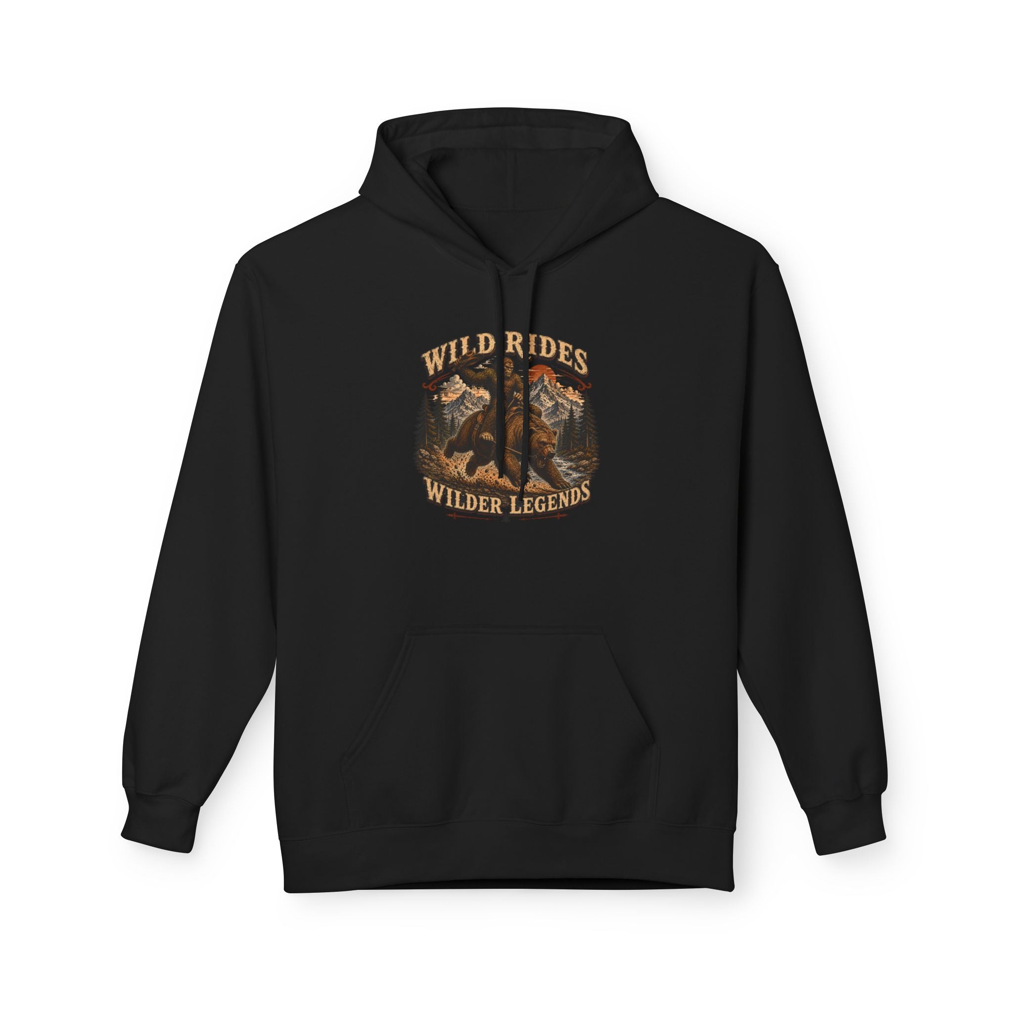 Wild Ridge Wilder Legend Hoodie - Montana Original Outdoor Graphic Pullover