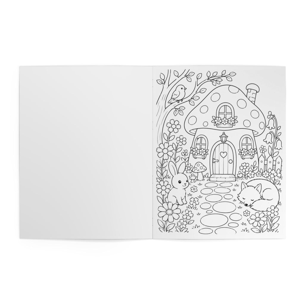 Roo's Fairy Garden: My First Coloring Book — Whimsical Woodland Fairies & Animals