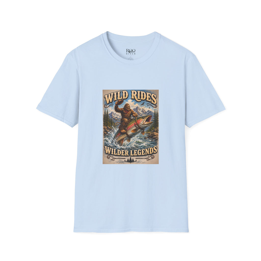 Wild Rides, Wilder Legends Trout Rider T-Shirt