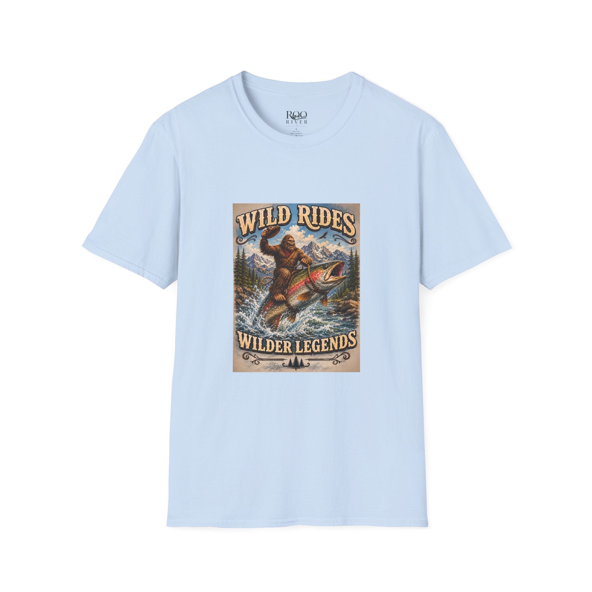 Wild Rides, Wilder Legends Trout Rider T-Shirt