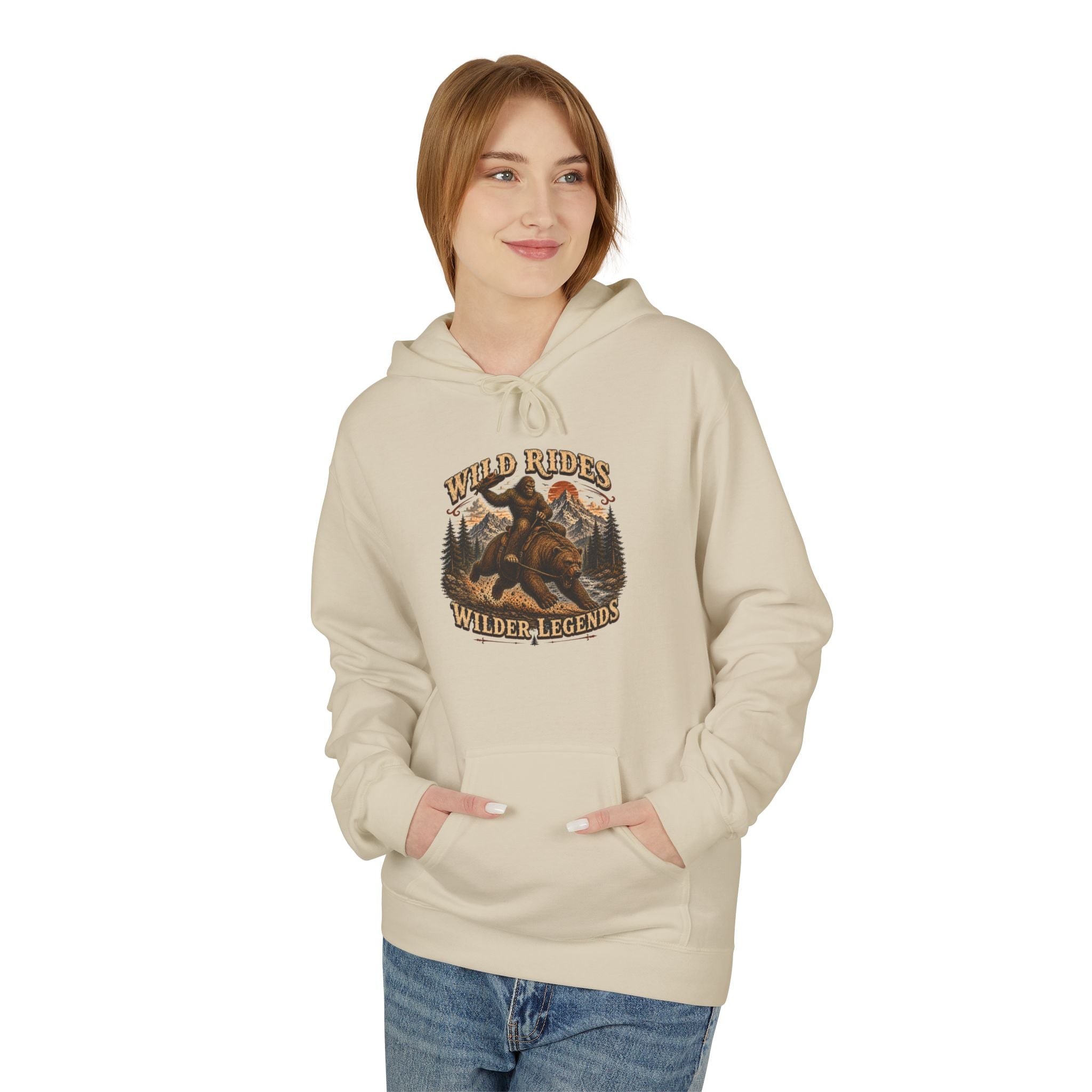 Wild Ridge Wilder Legend Hoodie - Montana Original Outdoor Graphic Pullover