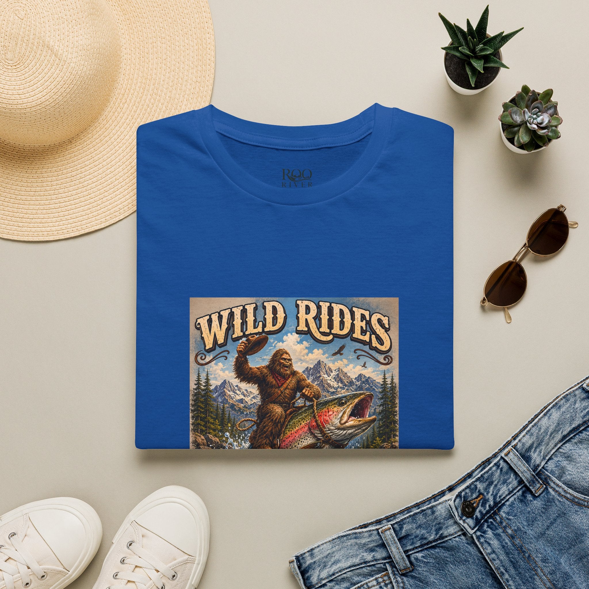 Wild Rides, Wilder Legends Trout Rider T-Shirt