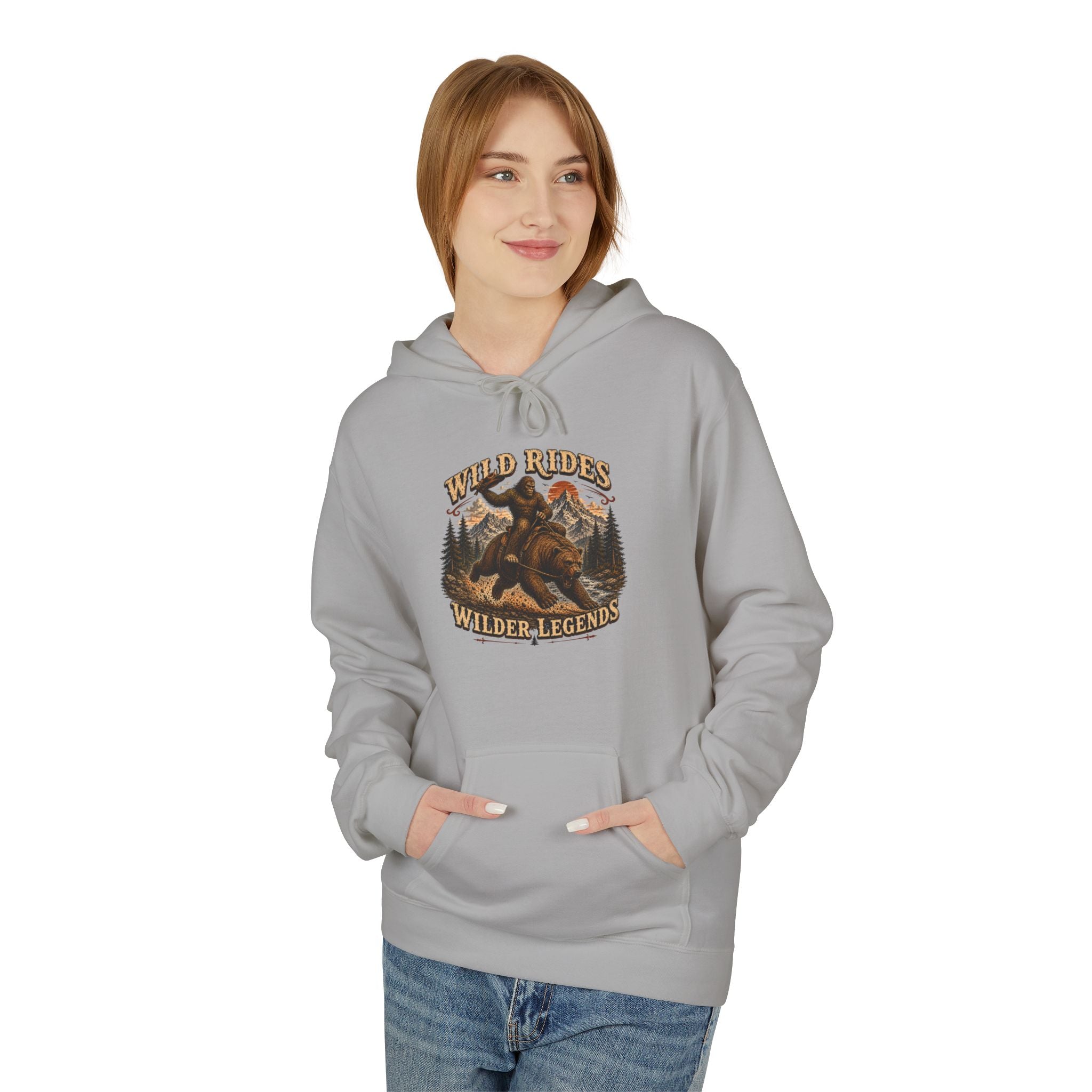 Wild Ridge Wilder Legend Hoodie - Montana Original Outdoor Graphic Pullover