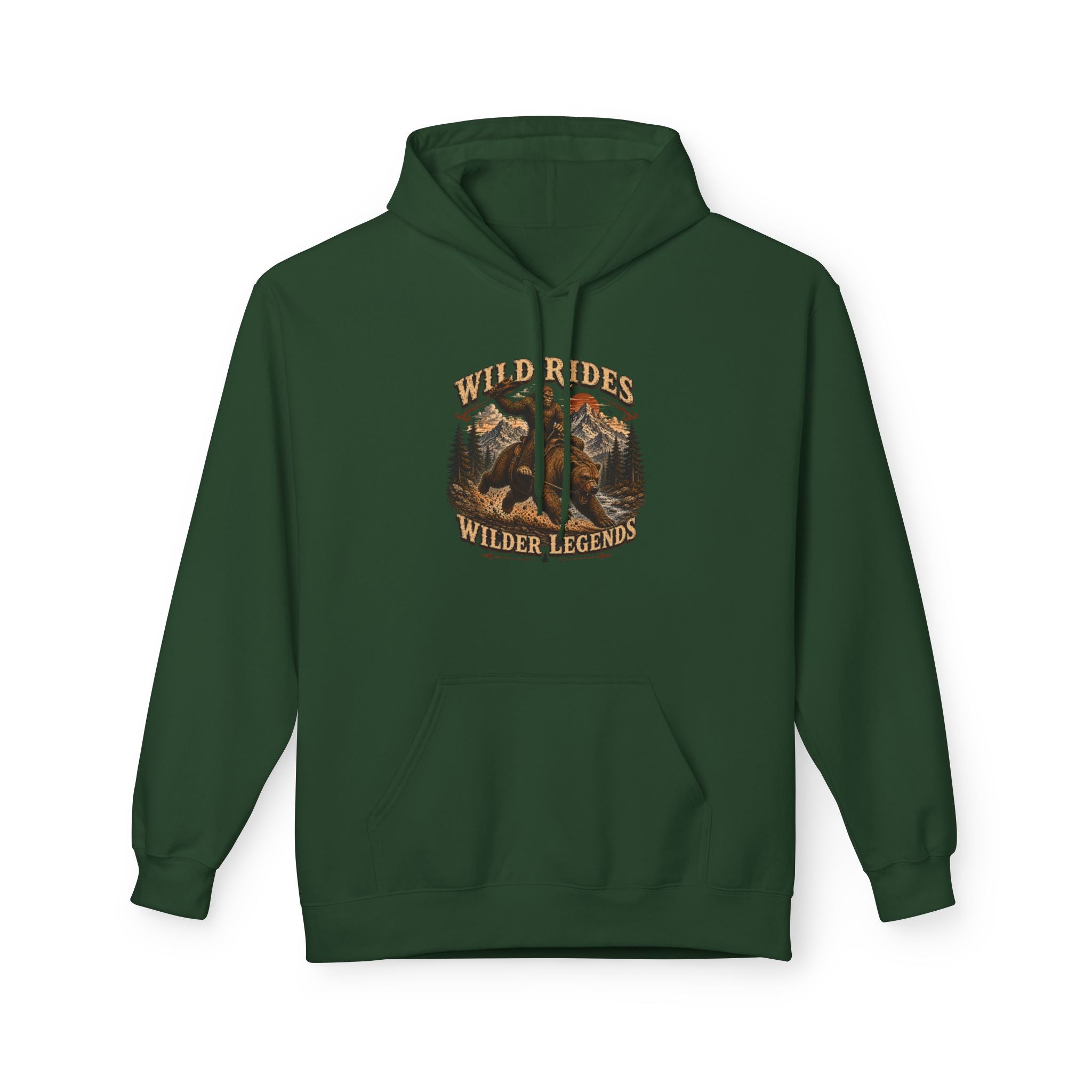 Wild Ridge Wilder Legend Hoodie - Montana Original Outdoor Graphic Pullover
