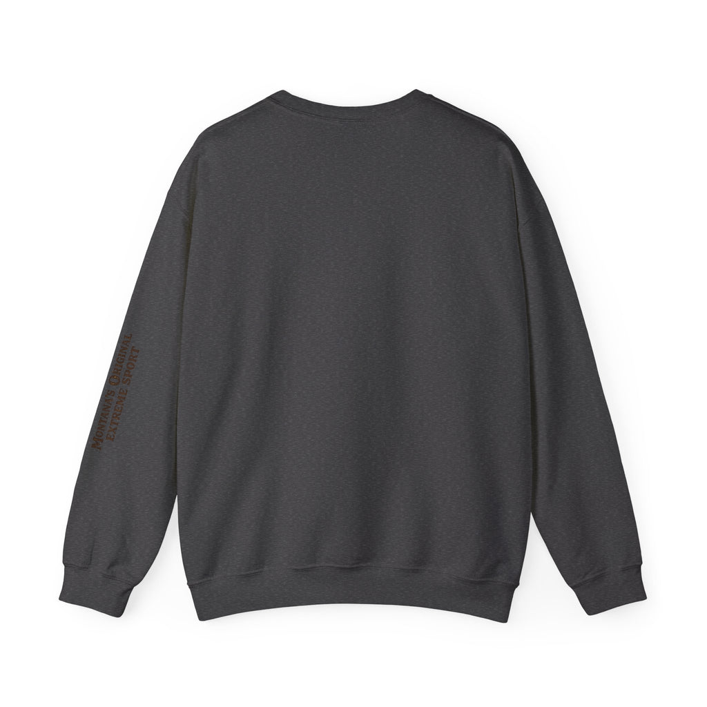 Wild Rides, Wilder Legends Crewneck Sweatshirt — Vintage Bear Rider Graphic