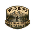 Wild Rides, Wilder Legends Sasquatch Sticker Sticker — Kiss-Cut Roo River Decal