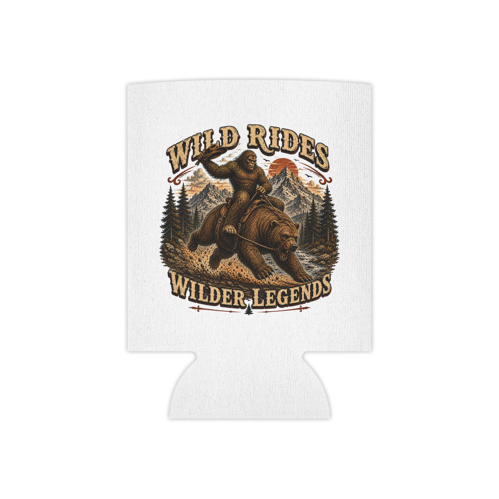 Wild Rides, Wilder Legends Beer Koozie