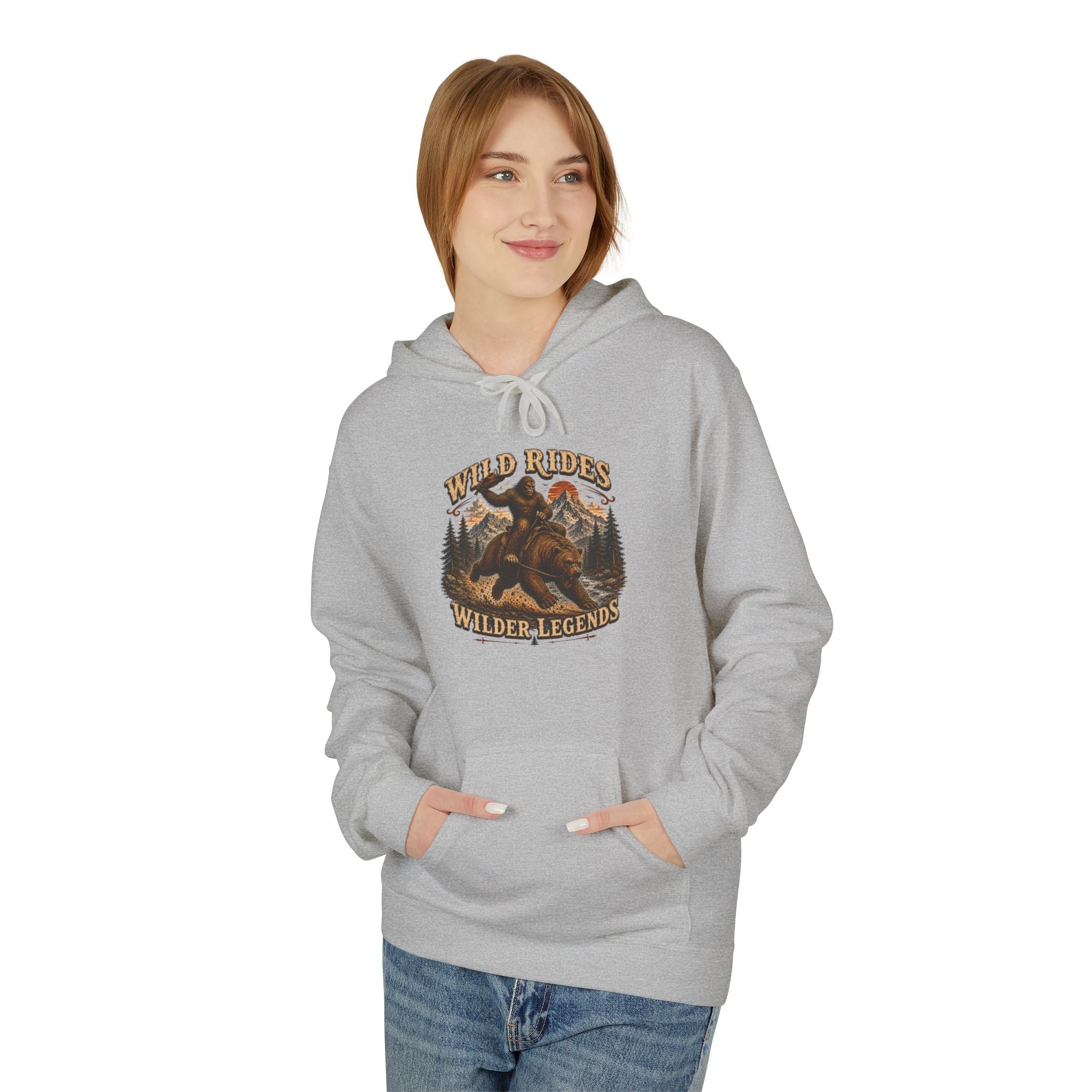 Wild Ridge Wilder Legend Hoodie - Montana Original Outdoor Graphic Pullover