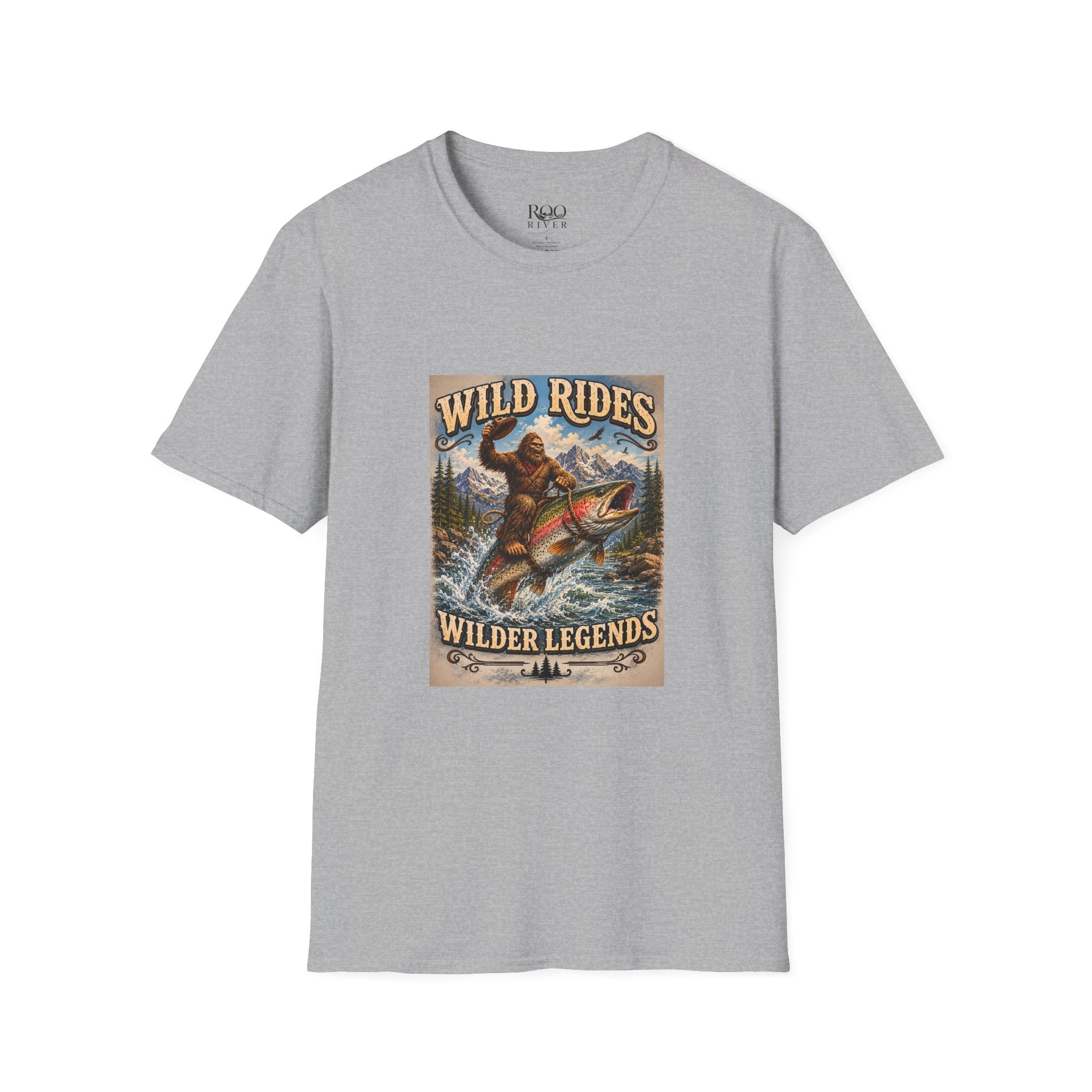Wild Rides, Wilder Legends Trout Rider T-Shirt
