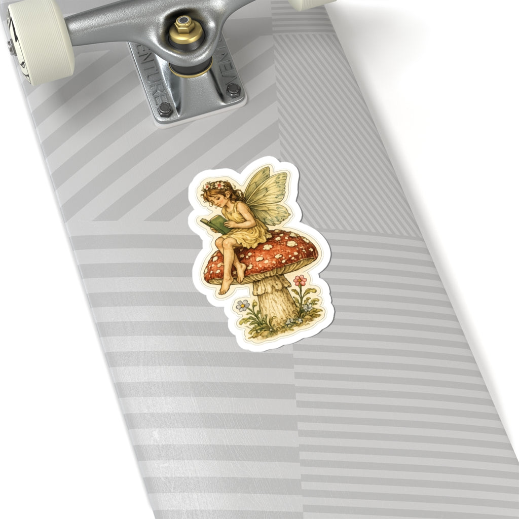 Woodland Fairy Mushroom Sticker - Kiss cut Sticker