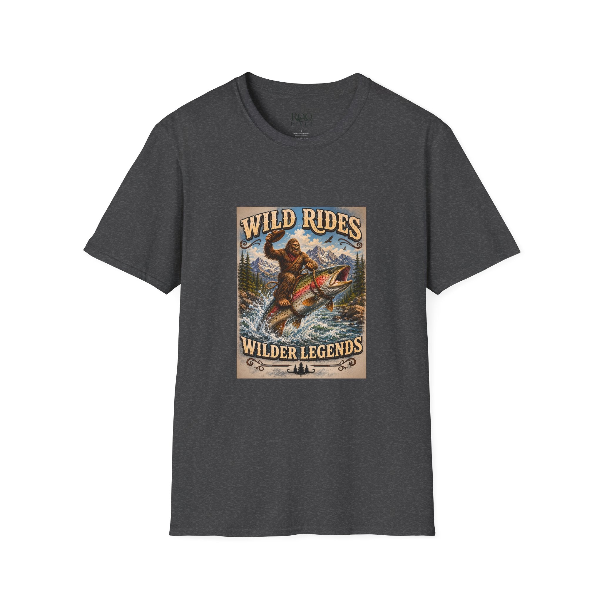 Wild Rides, Wilder Legends Trout Rider T-Shirt