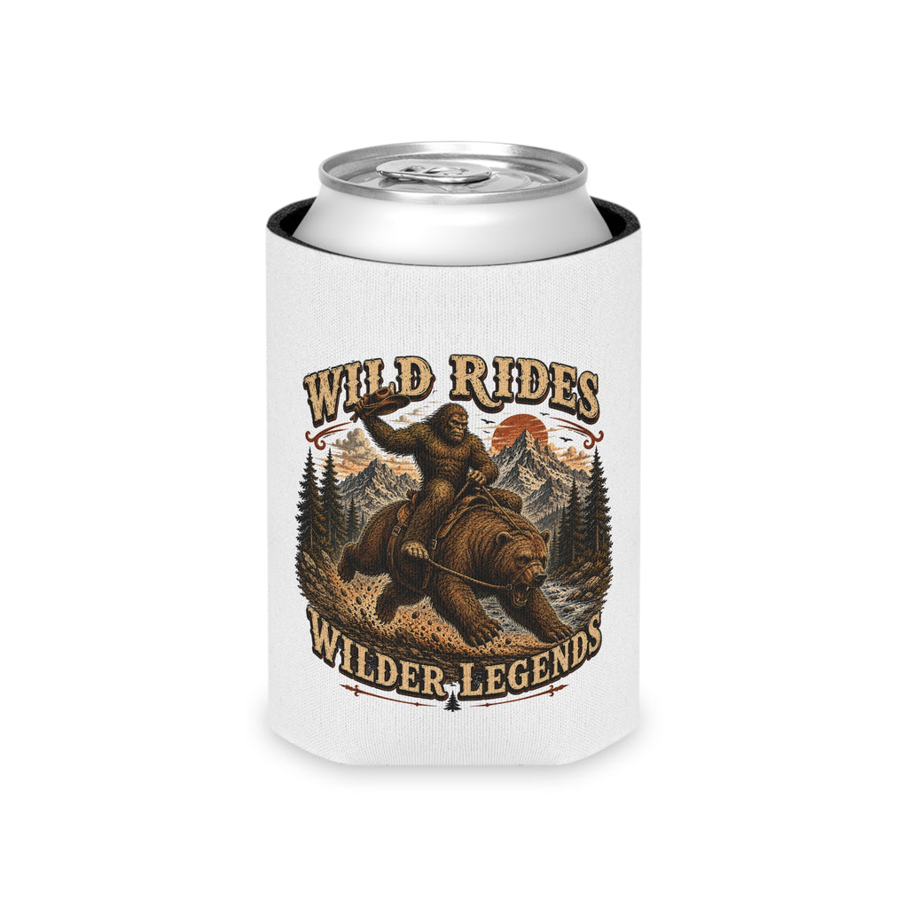 Wild Rides, Wilder Legends Beer Koozie