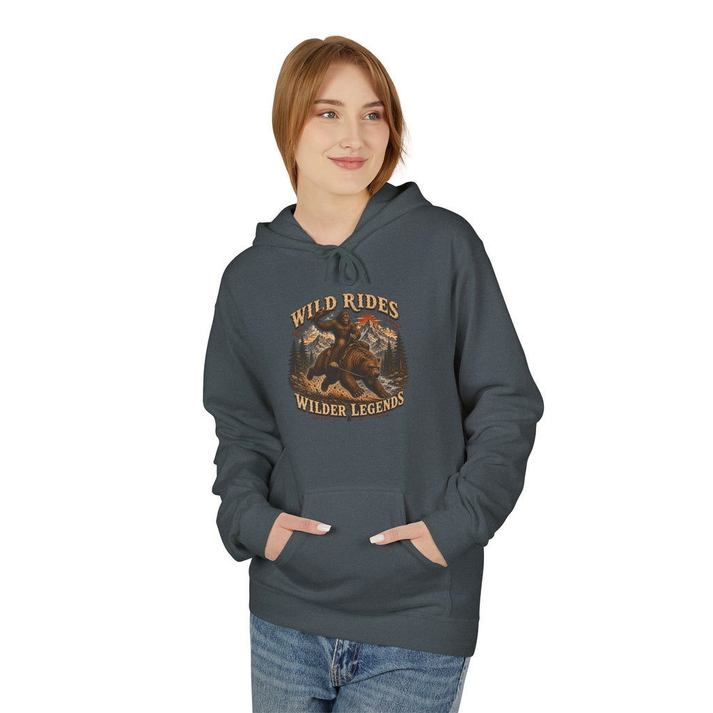 Wild Ridge Wilder Legend Hoodie - Montana Original Outdoor Graphic Pullover