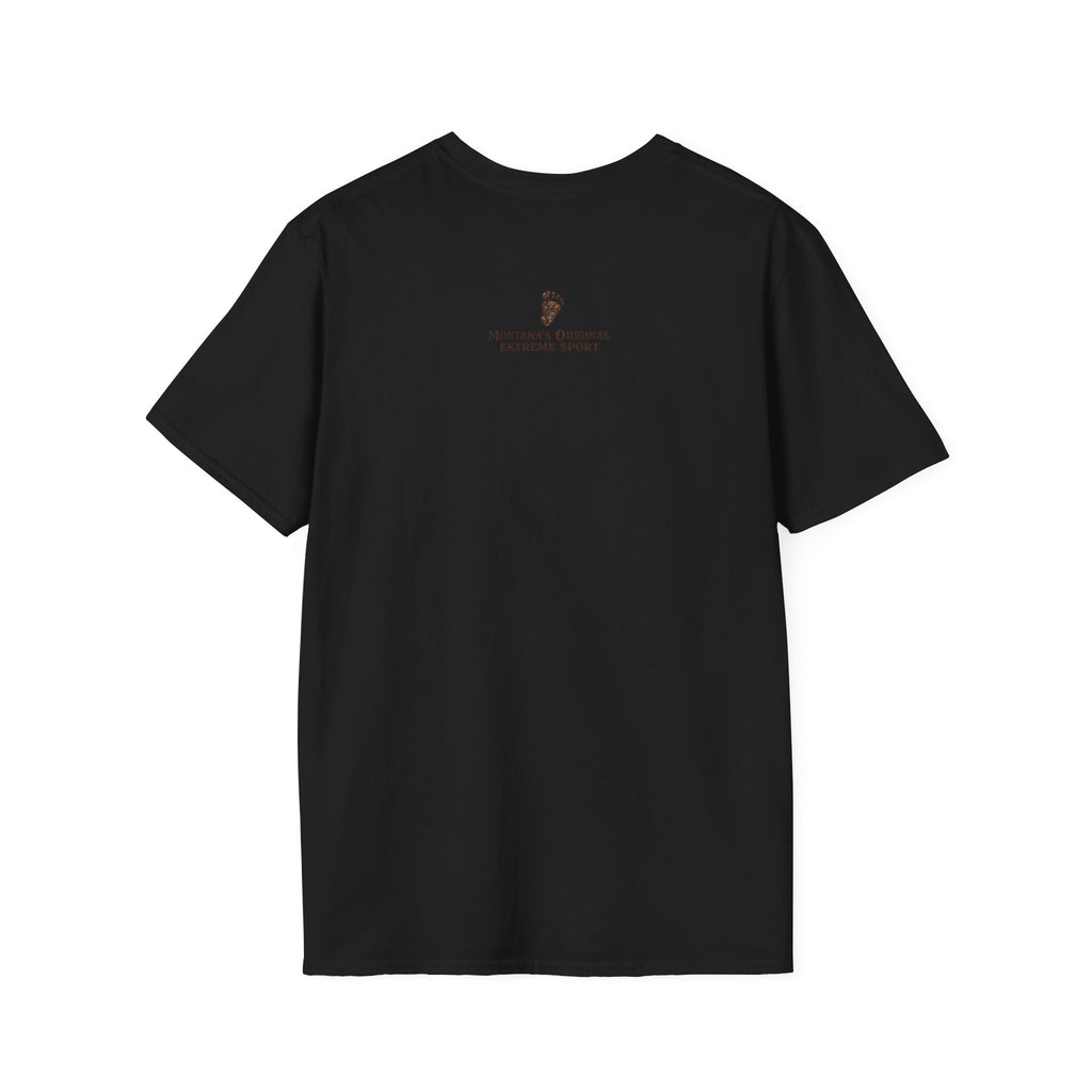Wild Rides T-Shirt — Bigfoot Riding Bear Vintage Graphic
