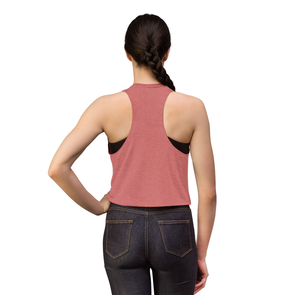 Bloom Wild Floral Crop Top — Women's Vintage Wildflower Tank