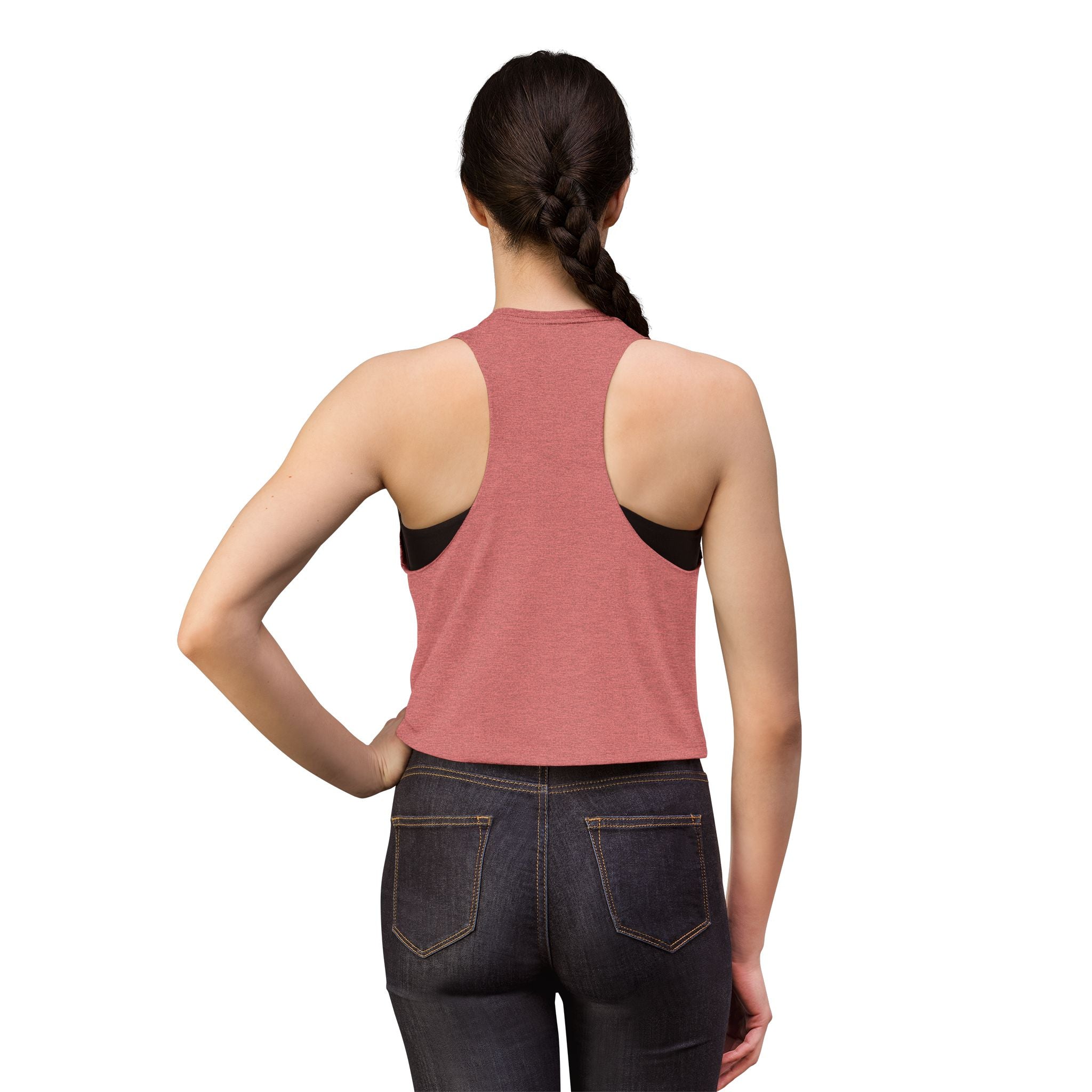 Bloom Wild Floral Crop Top — Women's Vintage Wildflower Tank