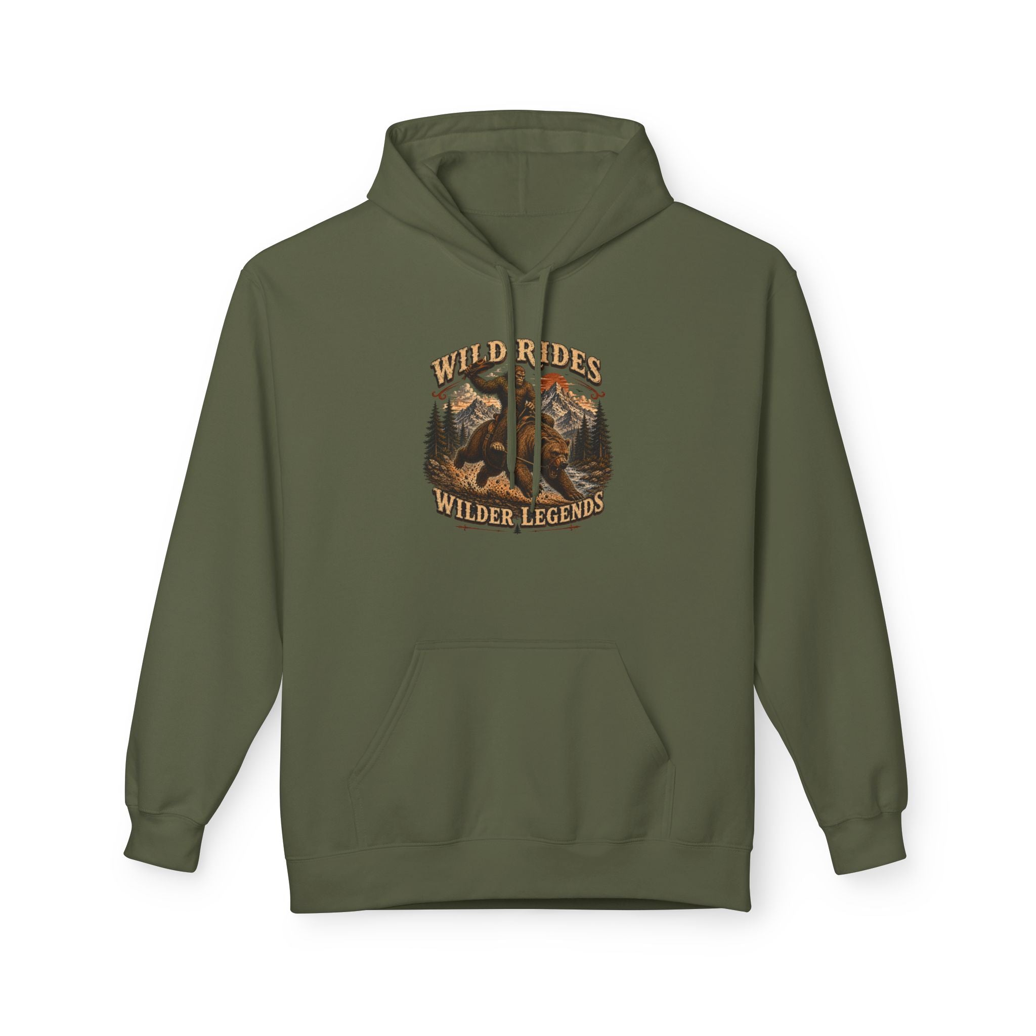 Wild Ridge Wilder Legend Hoodie - Montana Original Outdoor Graphic Pullover
