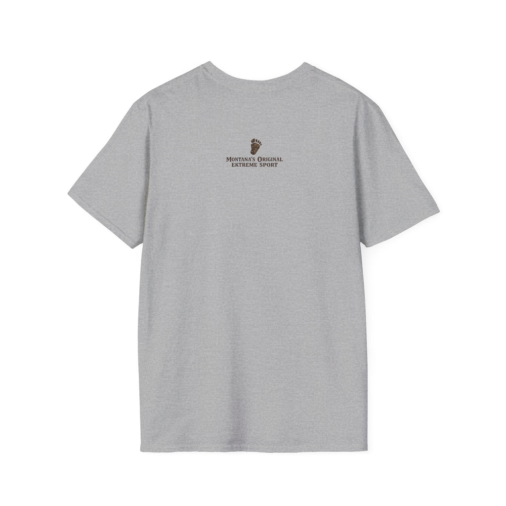 Wild Rides, Wilder Legends — Sasquatch Bison RiderGraphic Tee