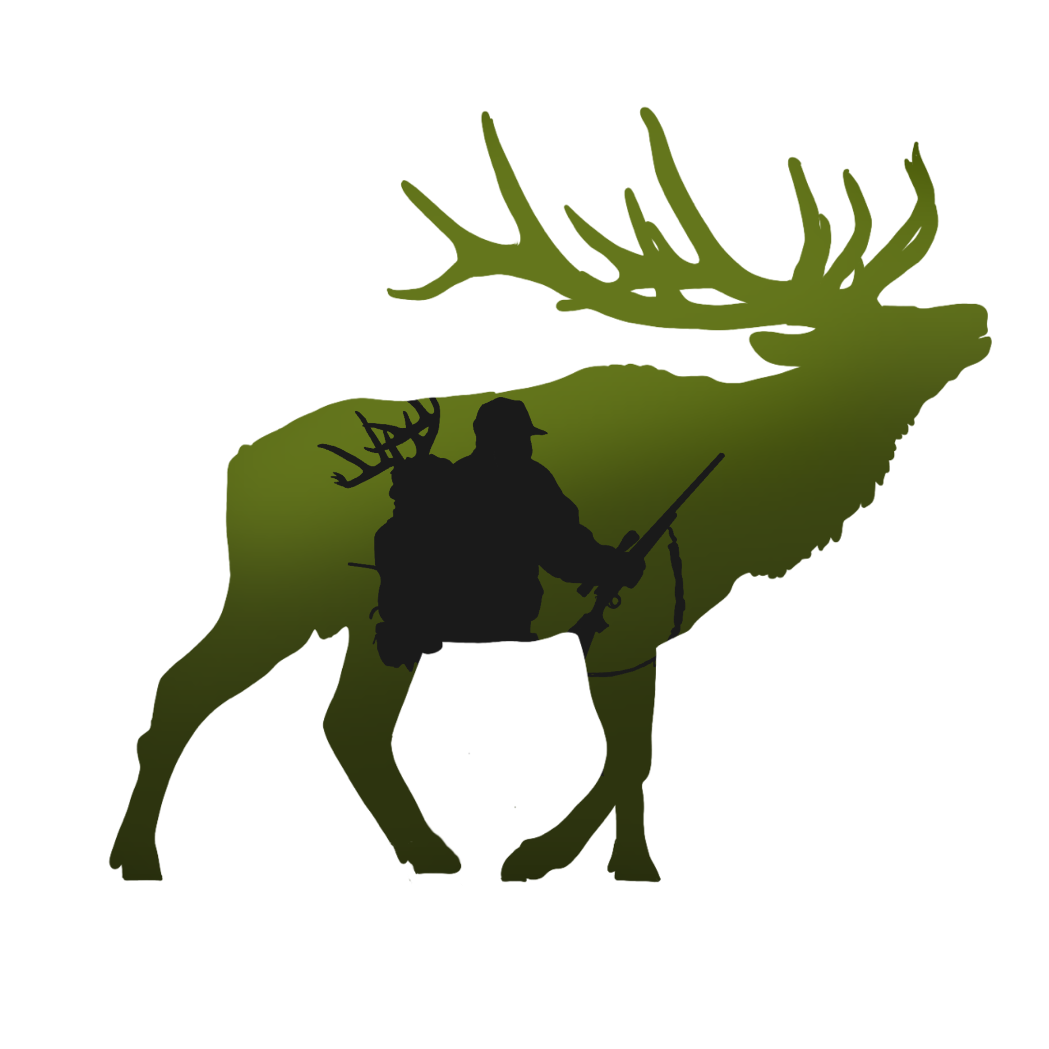 Mountain Monarch Elk Sticker