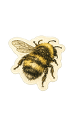 Vintage Bumble Bee Sticker